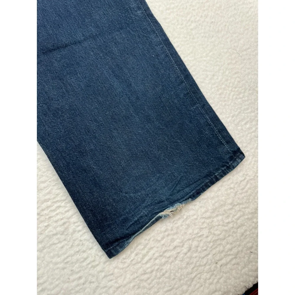 Vintage True Religion Jeans Mens 38 Fits 40x33.5 Blue Denim Straight Leg RICKY